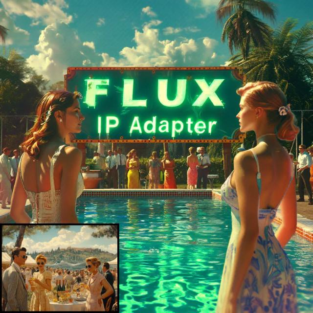 FLUX IP-Adapter | スタイル適応による画像生成