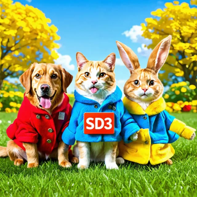 Stable Diffusion 3 (SD3) | Текст в изображение